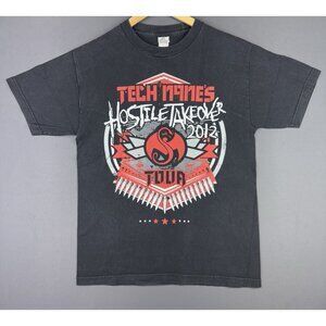 Vintage Y2K Tech N9ne's Hostile Takeover Tech Nine 2012 Black Medium Rap Hip Hop